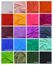 Load image into Gallery viewer, 20 varying colours of fabric
