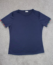 Load image into Gallery viewer, Navy Pyjama Top