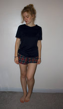 Load image into Gallery viewer, Navy Pyjama Top
