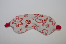 Load image into Gallery viewer, Grey Gingerbread Eye Mask
